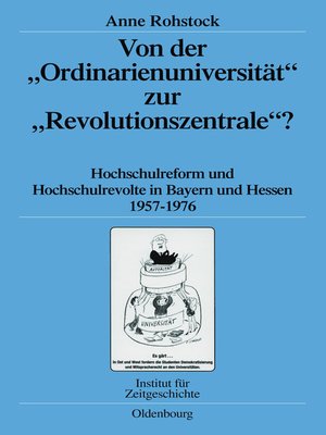 cover image of Von der "Ordinarienuniversität" zur "Revolutionszentrale"?